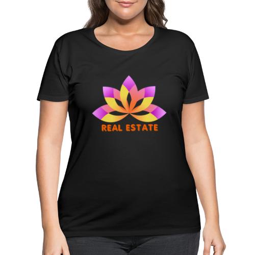 Real estate t-shirt. - Women's Curvy T-Shirt