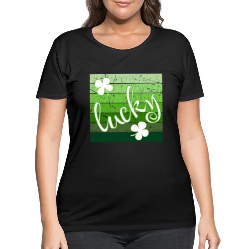 lucky - Women's Curvy T-Shirt