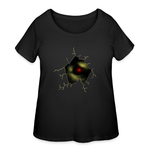 Broken Egg Dragon Eye - Women's Curvy T-Shirt