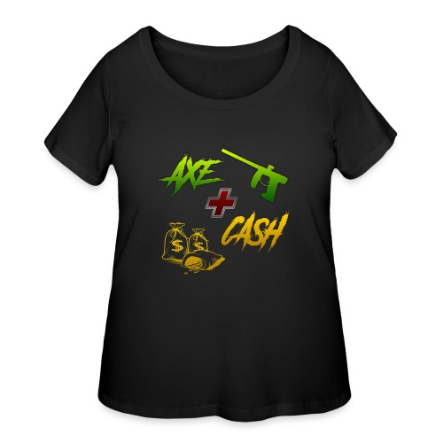Axe + Cash - Women's Curvy T-Shirt