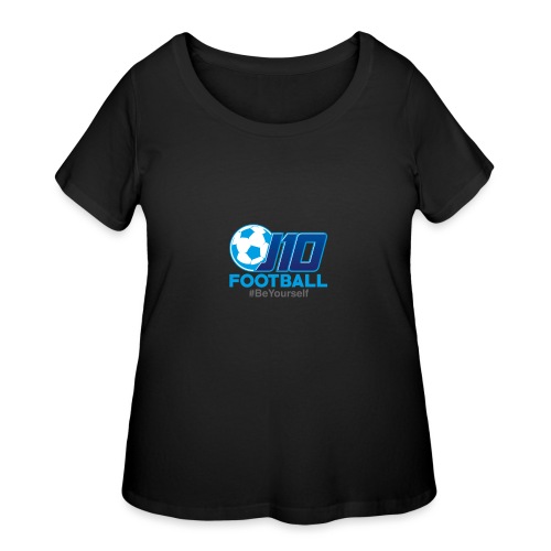 J10football merchandise - Women's Curvy T-Shirt