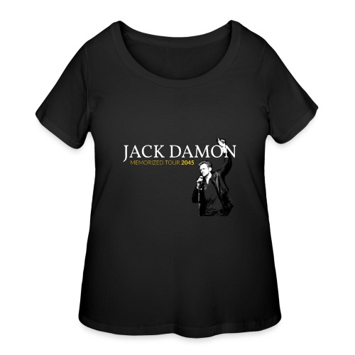 Jack Damon Concert Tour Shirt - Women's Curvy T-Shirt