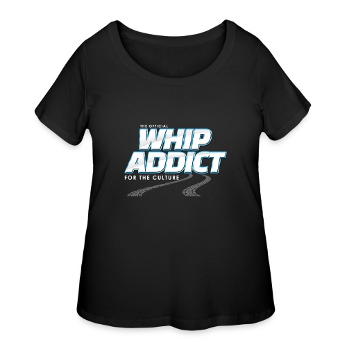 WhipAddict 2 White - Women's Curvy T-Shirt