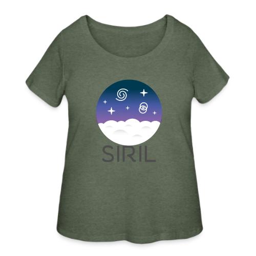 Siril logo 2021 - Women's Curvy T-Shirt