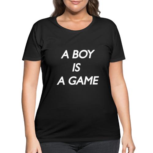 GAME BOY WHITE - Women's Curvy T-Shirt