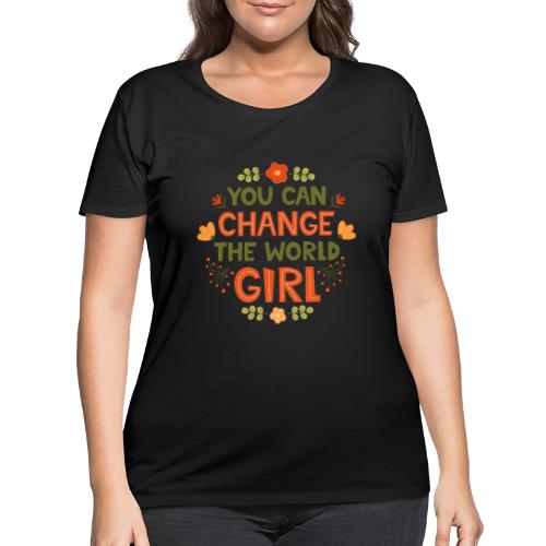 you can change - Women's Curvy T-Shirt