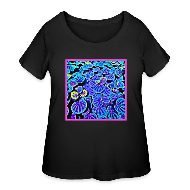 Stylish Neon Leaves Delight