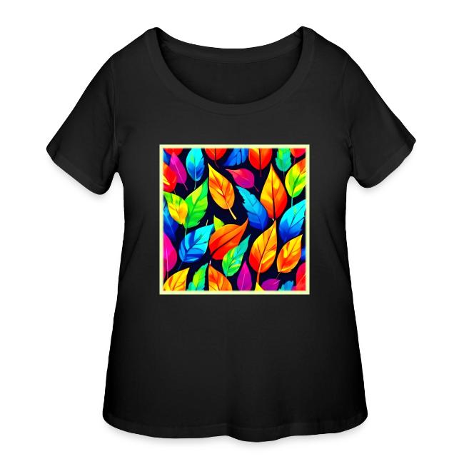 Vibrant Autumn Leaves Pattern