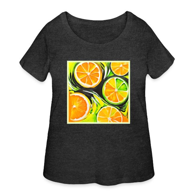 Vibrant Citrus Painting