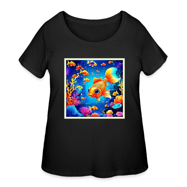 Vibrant Underwater Fish World Design