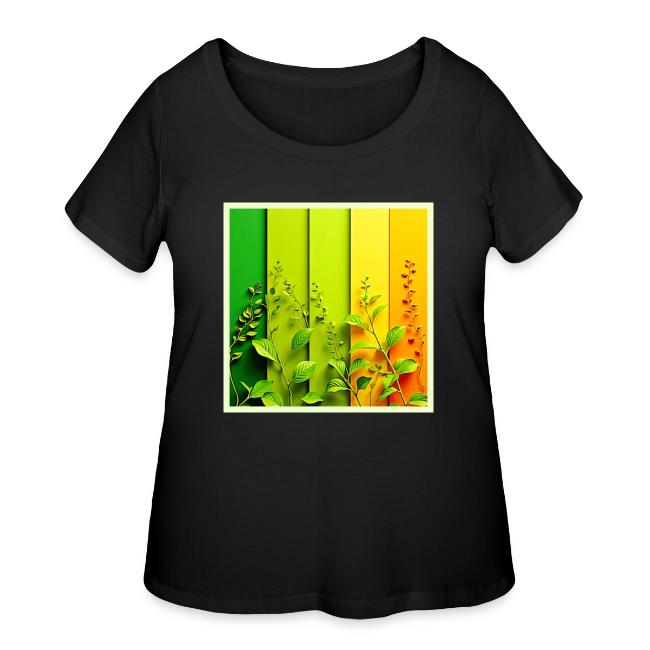 Modern Color Block Nature