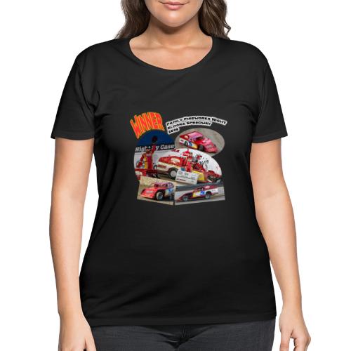 Jonathan Taylor Eldora Speedway FFN#1 Design 1 - Women's Curvy T-Shirt