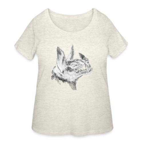 Bat Head - Women's Curvy T-Shirt