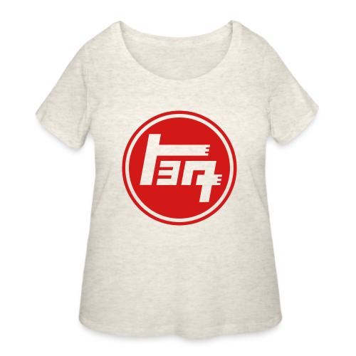 Toyota TEQ Logo - Women's Curvy T-Shirt