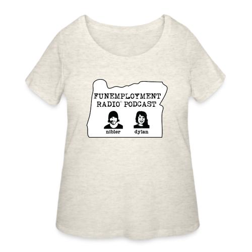 FER Logo Classic Design - Women's Curvy T-Shirt