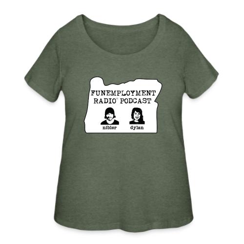FER Logo Classic Design - Women's Curvy T-Shirt