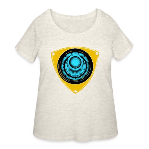 Mazda Rotary - Iron Man - Women's Curvy T-Shirt