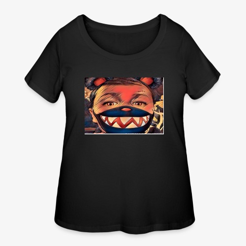 New T-Shirt with new logo - Women's Curvy T-Shirt