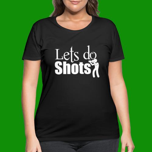 Lets Do Shots Photography - Women's Curvy T-Shirt