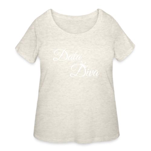 Data Diva (Dark) - Women's Curvy T-Shirt