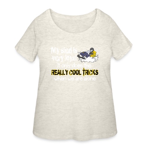 Loyal Sled - Women's Curvy T-Shirt