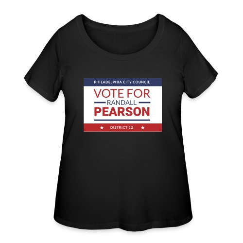 Vote For Randall Pearson - Women's Curvy T-Shirt