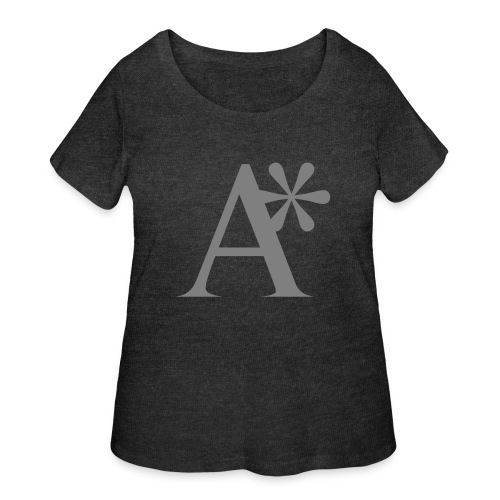 A* logo - Women's Curvy T-Shirt