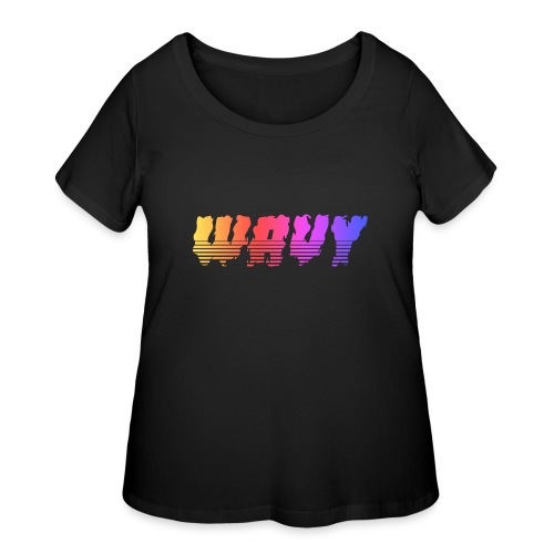 WAVY - Women's Curvy T-Shirt