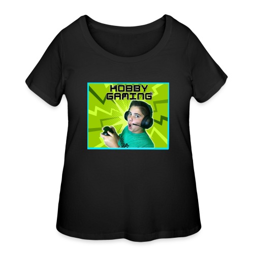 HobbyGaming with HobbyPig - Women's Curvy T-Shirt