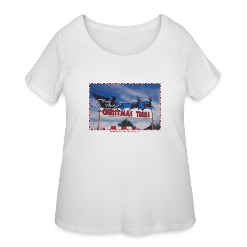 Priut Christmas Tree Shop - Women's Curvy T-Shirt