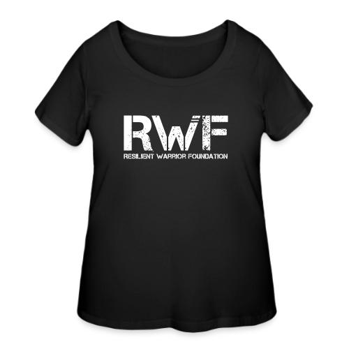 RWF White - Women's Curvy T-Shirt