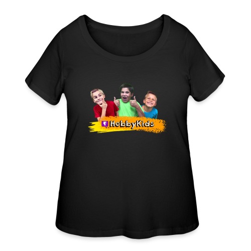 hobbykids shirt - Women's Curvy T-Shirt