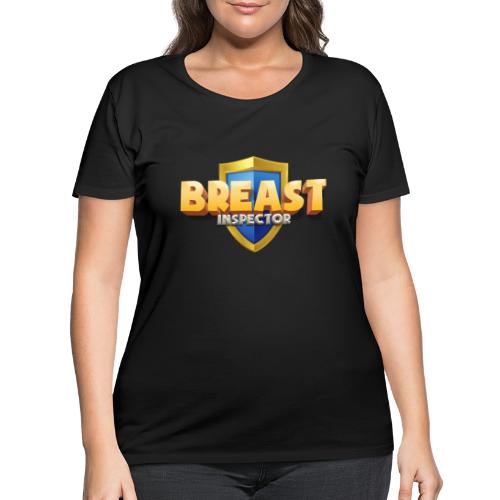 Breast Inspector - Customizable - Women's Curvy T-Shirt