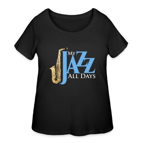 my jazz all days 2021 - Women's Curvy T-Shirt