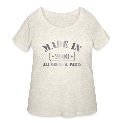 Made in 2008 - Women's Curvy T-Shirt