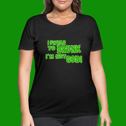 Swear to Drunk - Women's Curvy T-Shirt