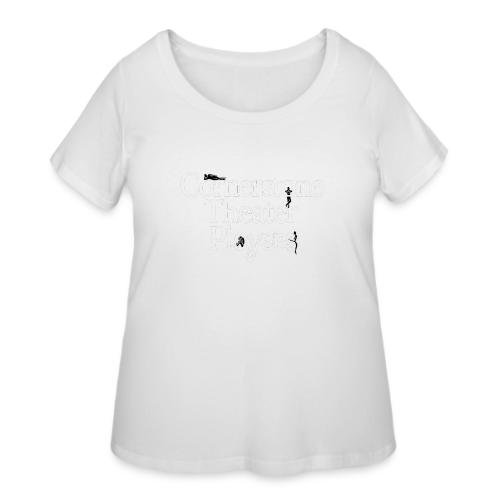Cornerstone Theater Players (Light) - Women's Curvy T-Shirt