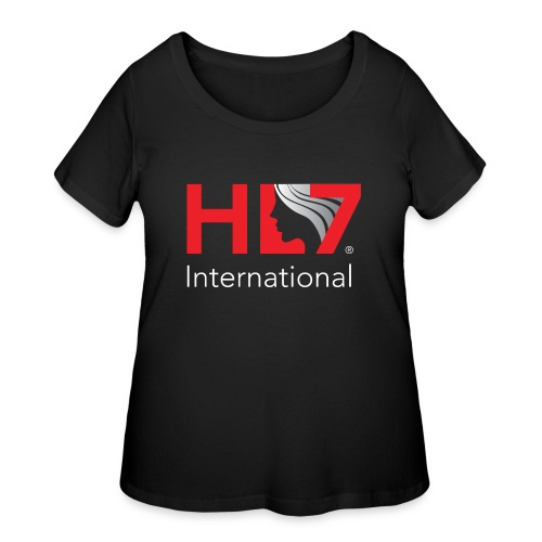 Women of HL7 Logo - Women's Curvy T-Shirt