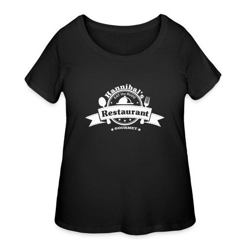 Hannibal's-Restaraunt - Women's Curvy T-Shirt