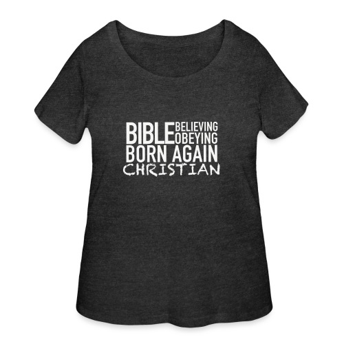 Born Again Line - Women's Curvy T-Shirt