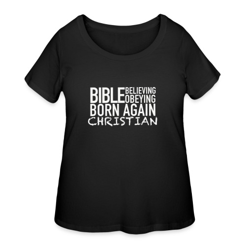 Born Again Line - Women's Curvy T-Shirt