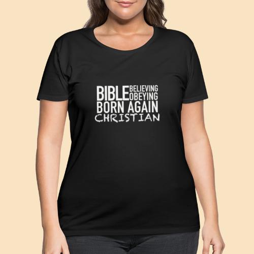 Born Again Line - Women's Curvy T-Shirt