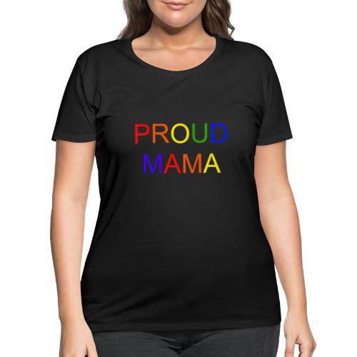 Proud Mama - Women's Curvy T-Shirt