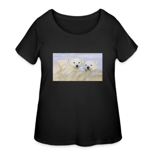 polarbears - Women's Curvy T-Shirt