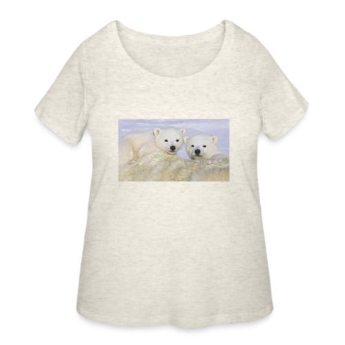 polarbears - Women's Curvy T-Shirt