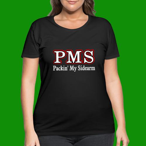 PMS Pack' My Sidearm - Women's Curvy T-Shirt