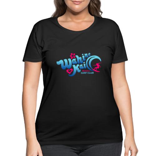 Wahine Kai LOGO international blue - Women's Curvy T-Shirt