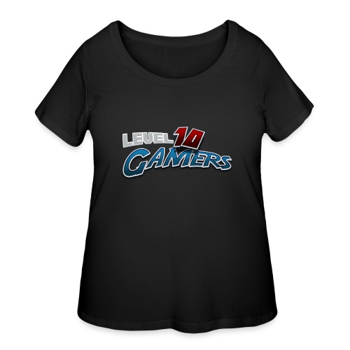 Level10Gamers Logo - Women's Curvy T-Shirt