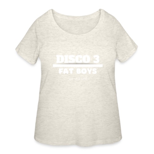 Disco 3/Fat Boys est. 83-84 - Women's Curvy T-Shirt