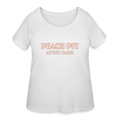 Peach Pit After Dark! - Women's Curvy T-Shirt